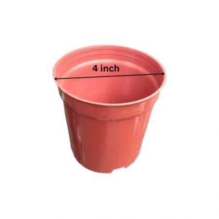 4 inch Brown Pot